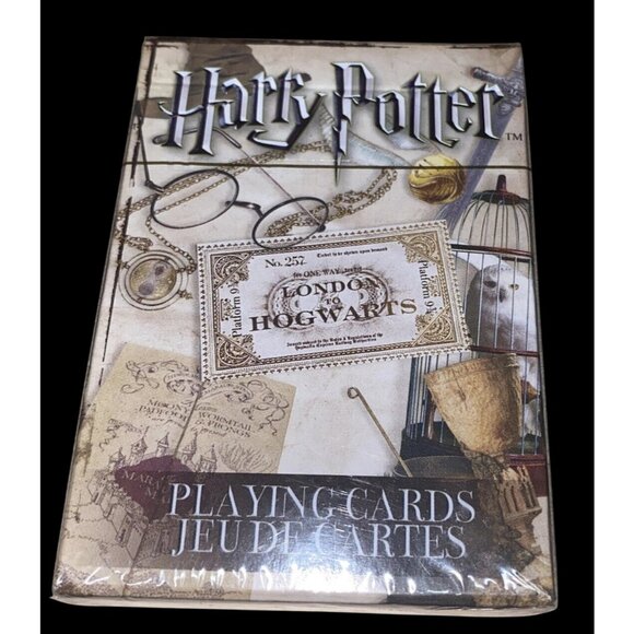 Aquarius Other - Harry Potter London to Hogwarts 52 Playing Cards Collection New in Package